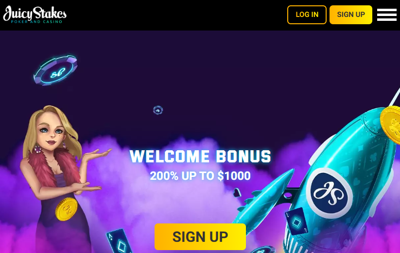 Juicy Stakes Homepage