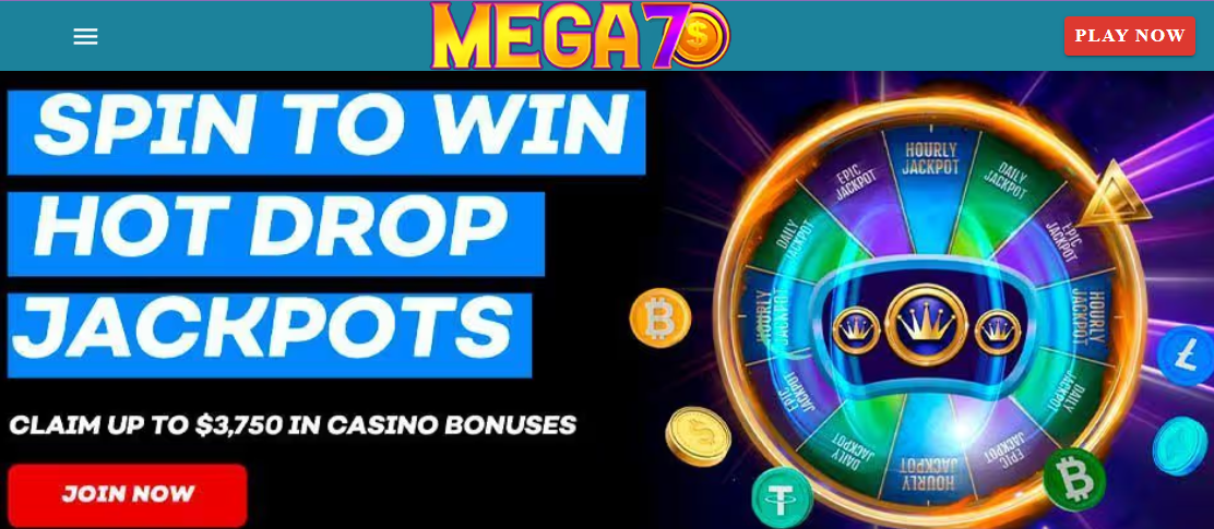 Mega7s Casino Homepage