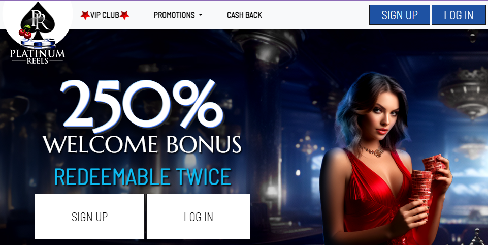 Platinum Reels Homepage