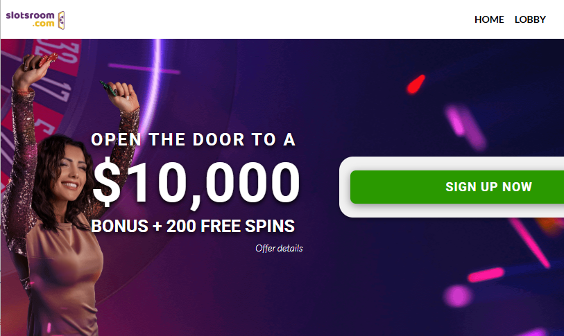 Slots Room Homepage
