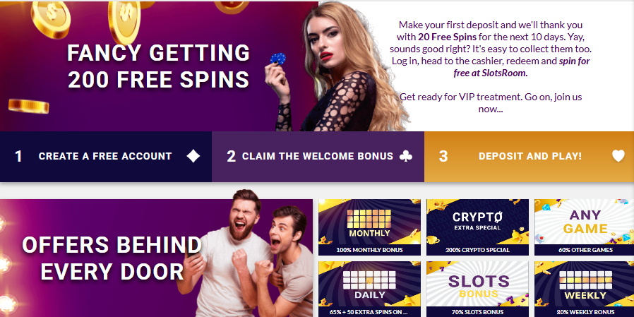 Slots Room Promotions