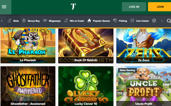 Tusk Casino Games