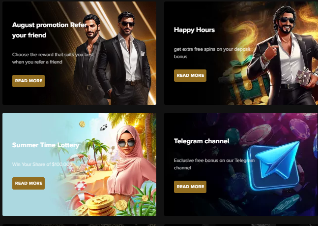 VIP Arab Club Casino Promotions