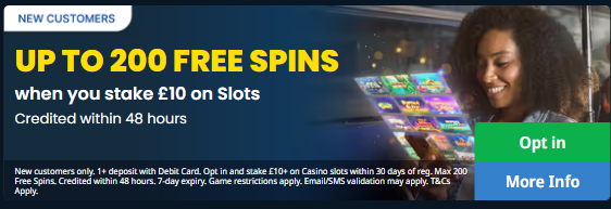 betfred Casino Welcome Offer