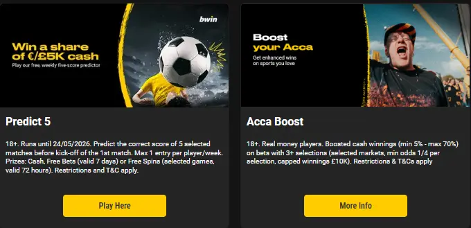 Bwin Promotions