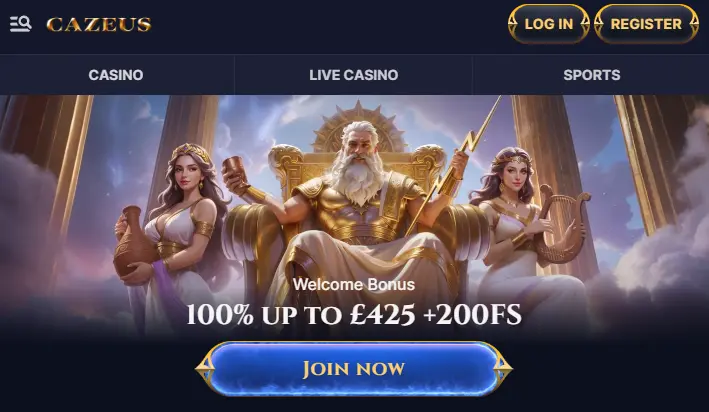 Cazeus Homepage