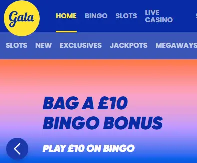 Gala Bingo Welcome Offers