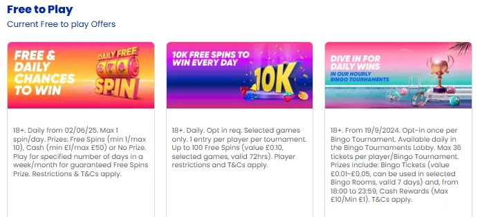 Gala Bingo Promotions