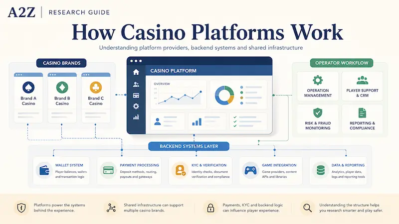 How Casino Platforms Work: Backend Systems, Providers & Shared Casino Infrastructure