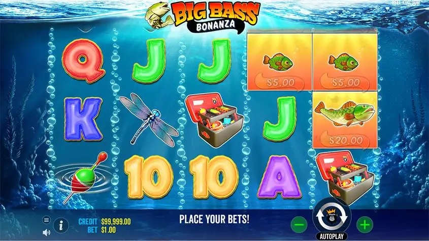 Big Bass Bonanza slot game