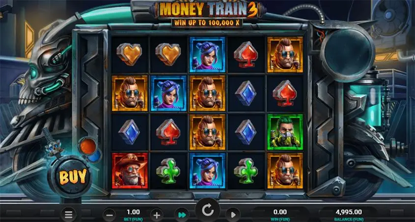 Money Train 3 slot game