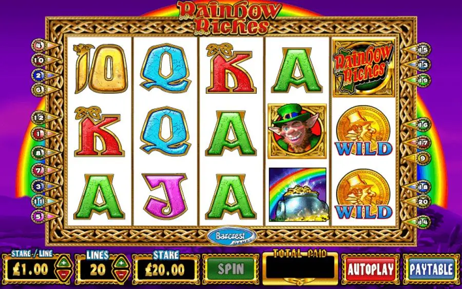Rainbow Riches slot game